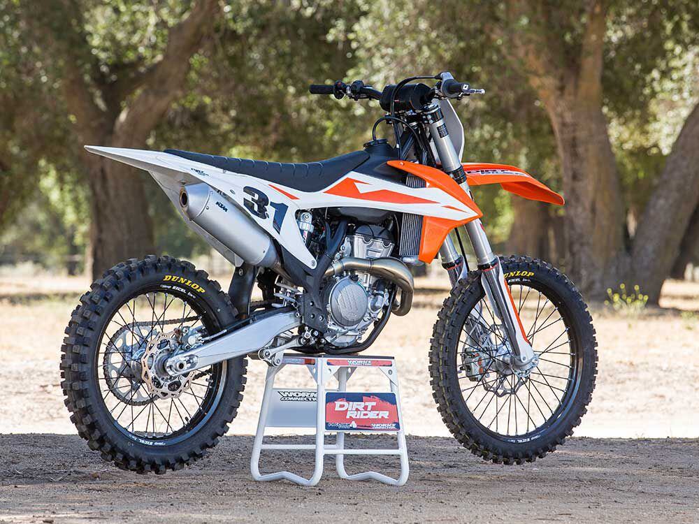 2019 KTM 350 SX F First Ride Review Dirt Rider