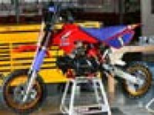 r Custom Honda Crf 50 David Bailey Motocross Mini For Auction Dirt Rider Magazine Dirt Rider