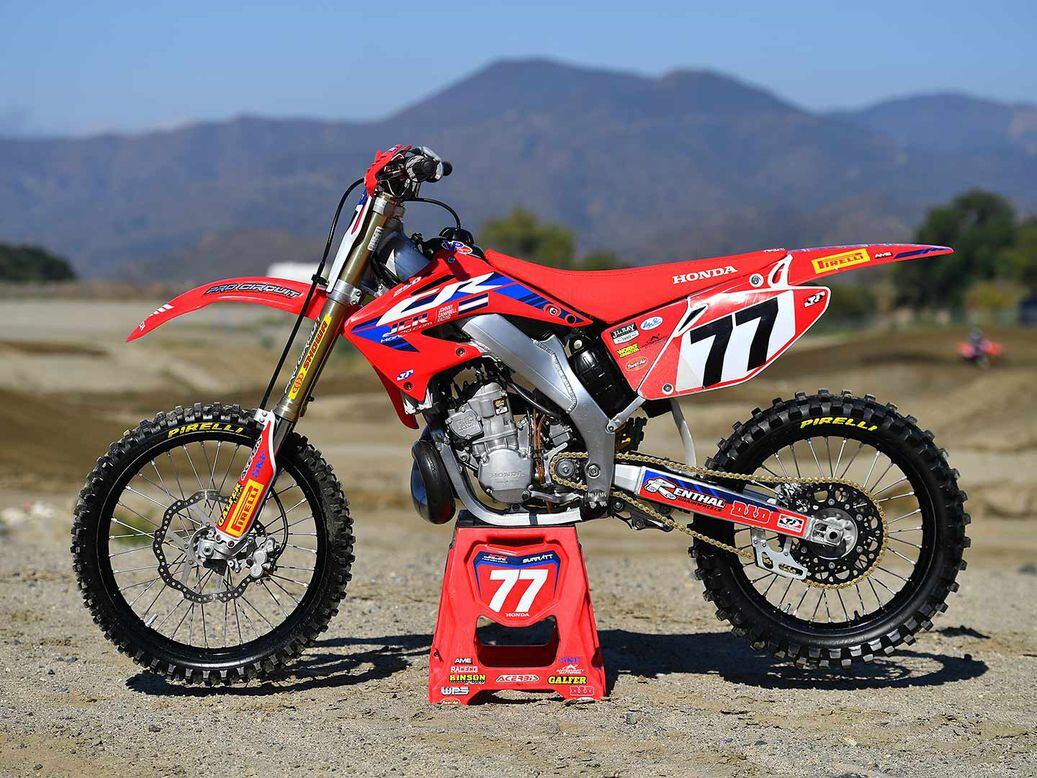 Two Stroke Motocross Racebikes Ryan Surratt s 2006 Honda CR250R