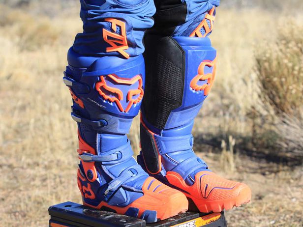 Fox 18 hotsell boots blue