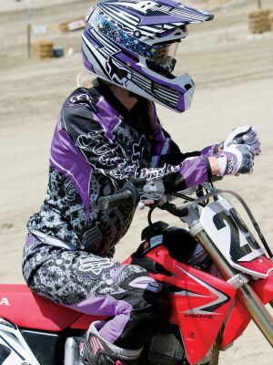 pink dirt bike accessories