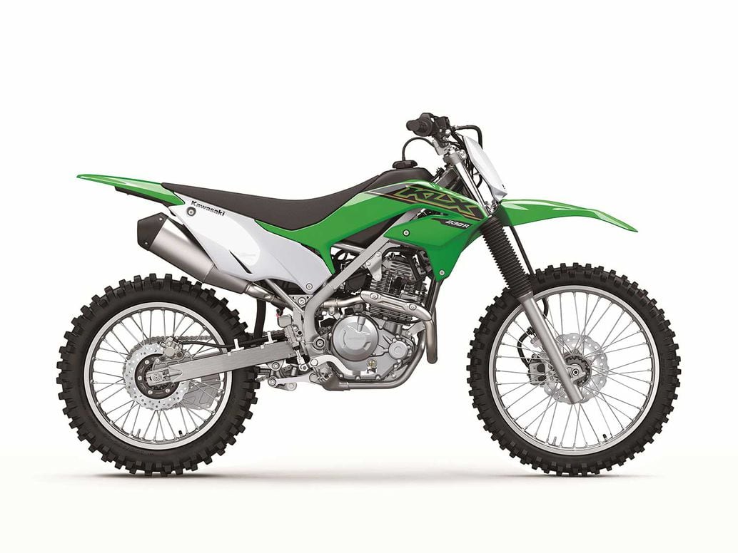 At $4,399, the KLX230R S has the same retail price as the KLX230R.