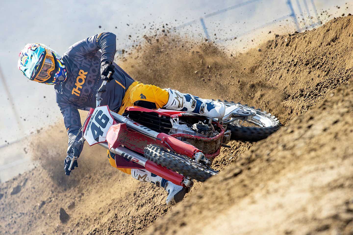 Best Motocross Bike 6th Place—2025 GasGas MC 450F Gallery Dirt Rider