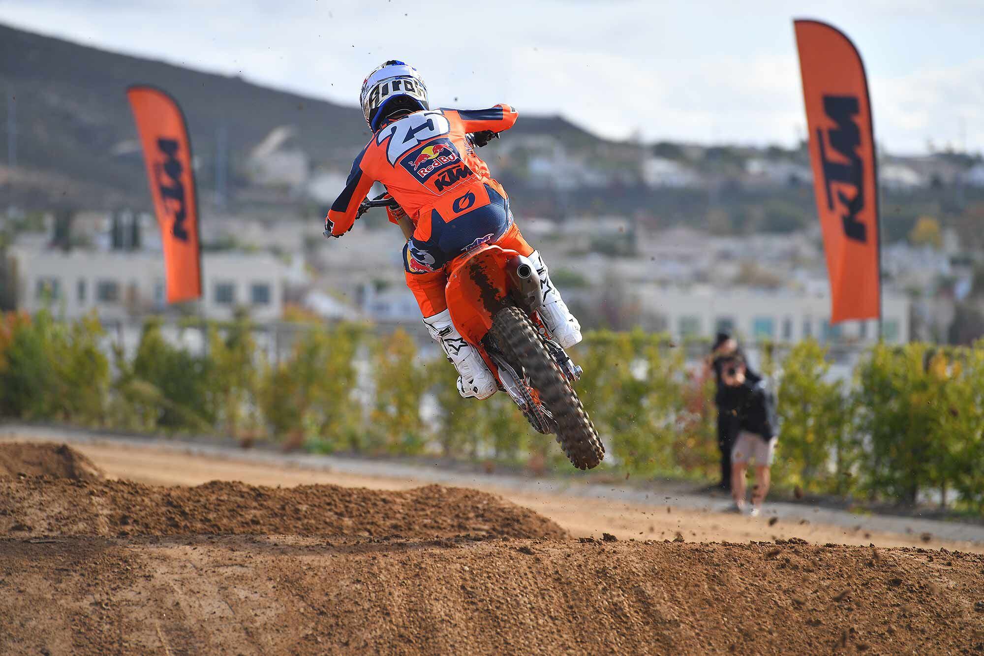 The veteran heading into his 13th year with the team, seemingly ageless Marvin Musquin should also benefit from a year of experience with the new-generation Factory Edition as he looks to move up from his fourth overall in ’22.