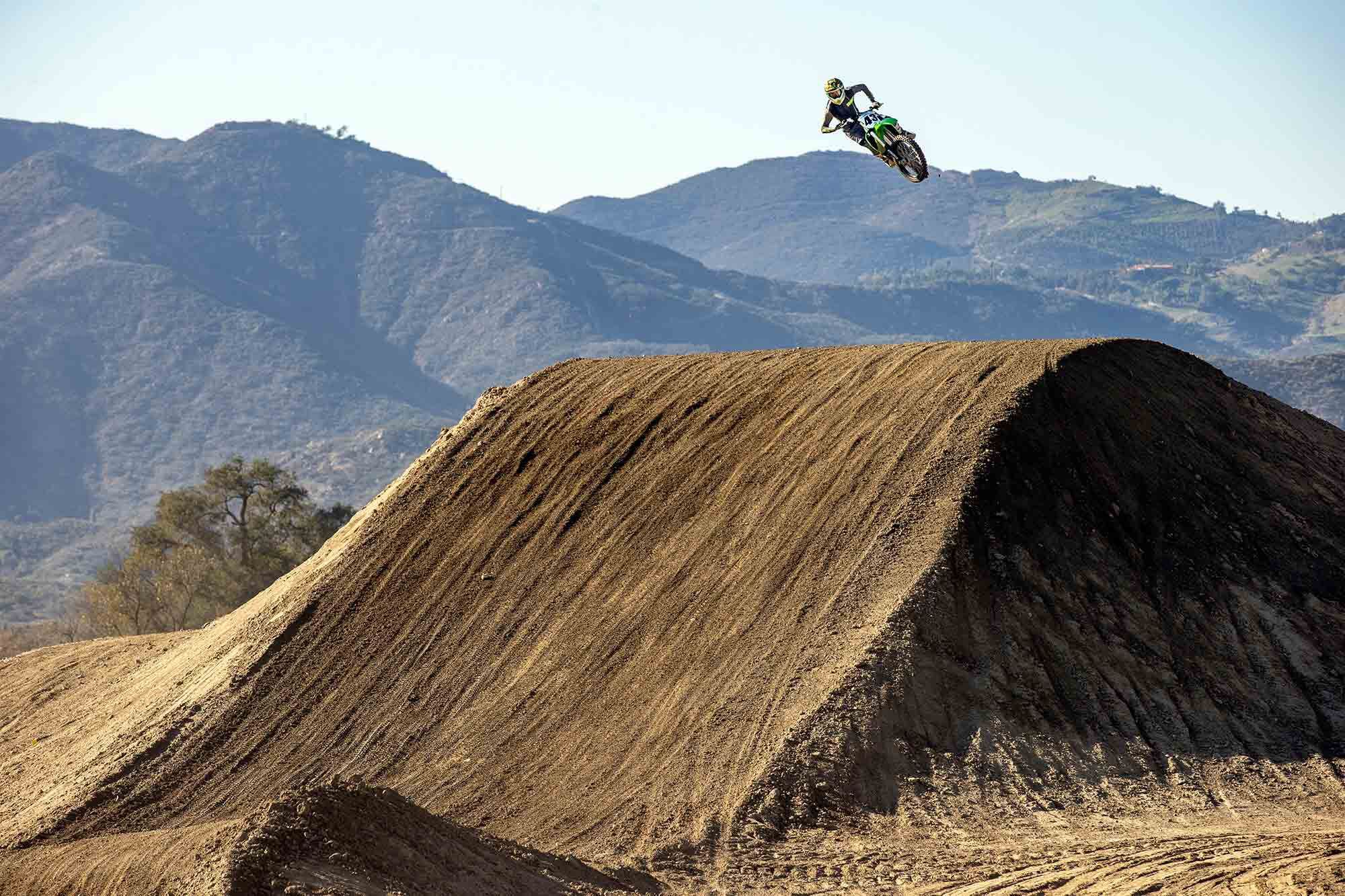 “My clear-cut winner is the KX450 because it does everything well. The touchy rear brake is the bike’s weakest link.” <i>—Allan Brown</i>