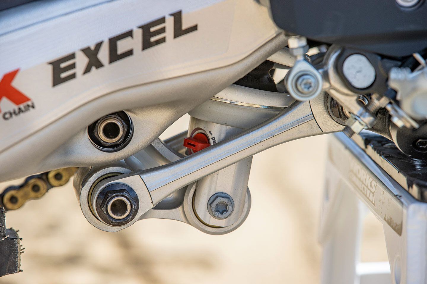 Last year’s FC 250 and FC 450 Rockstar Editions were the first Husqvarna dirt bikes to feature shock damping adjusters that can be turned by hand, and set the precedent for the 2023 motocross and cross-country racers.