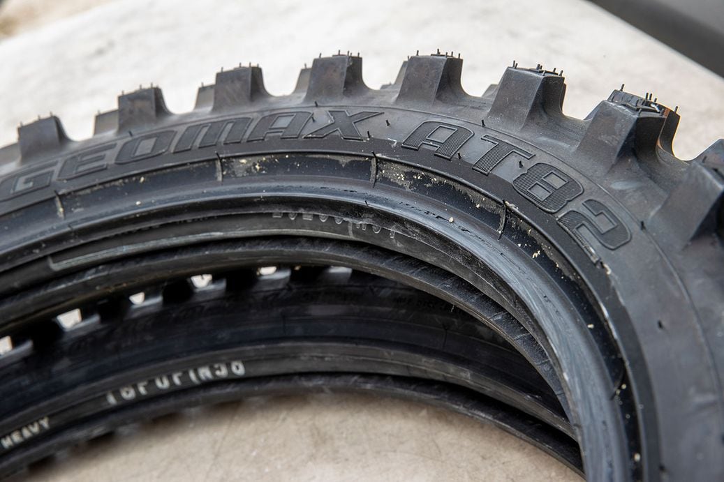 Dunlop Geomax AT82 Off-Road Motorcycle Tire Test | Dirt Rider