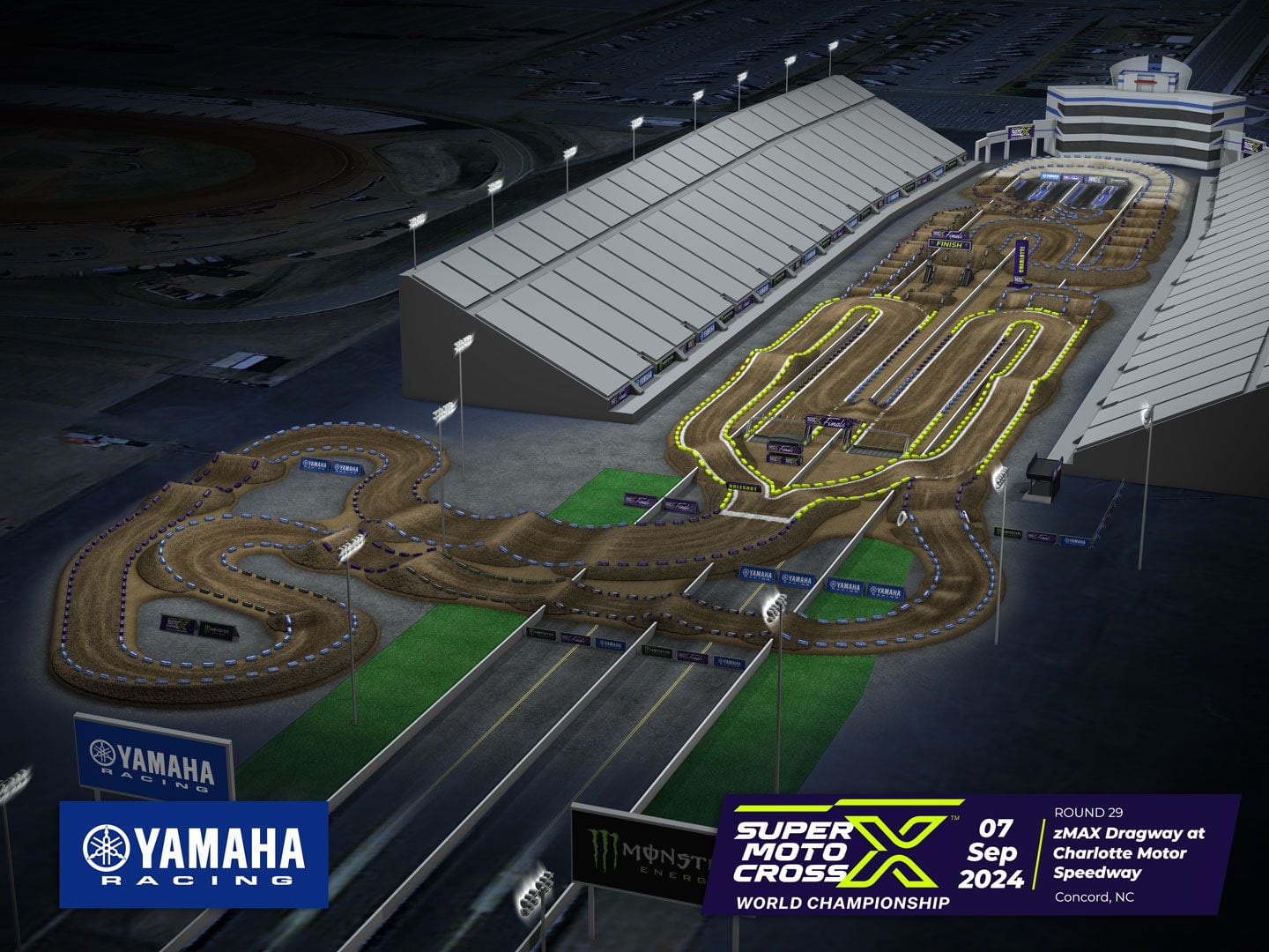 2024 SuperMotocross World Championship Playoffs Track Maps Dirt Rider