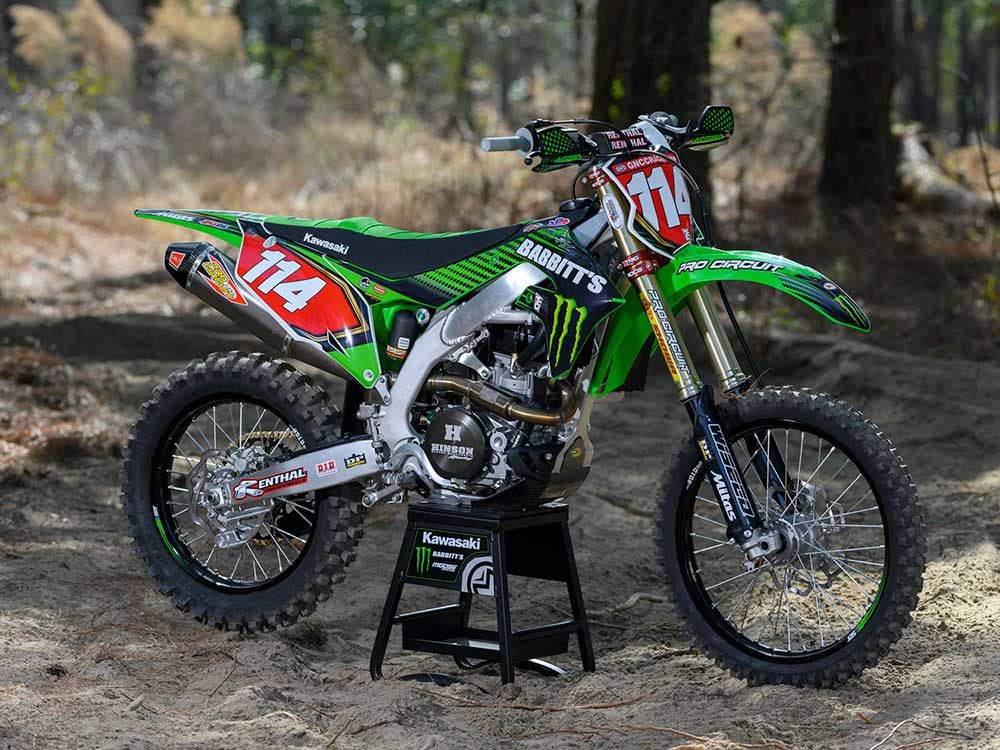 【公式サイト】正規ブランド品通販 2019 Off-Road Factory Racebikes—Josh Strang's Kawasaki KX450 グローブ