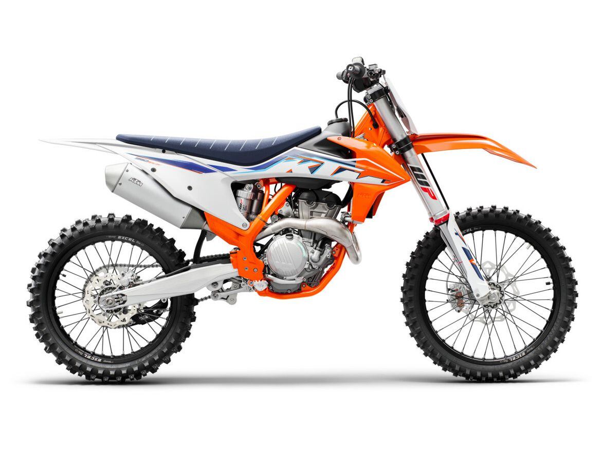 The first production 350cc four-stroke motocross bike was KTM’s 350 SX-F. It has come a long way since it first hit showroom floors in 2011.