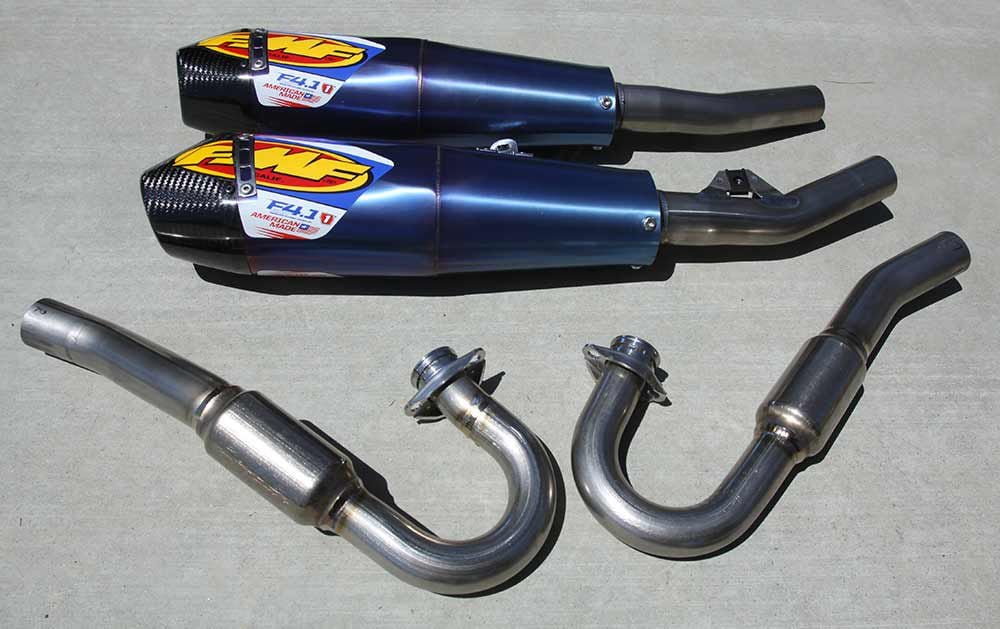 FMF Factory 4.1 RCT Full System For The 2018 Honda CRF250R Review Dirt Rider