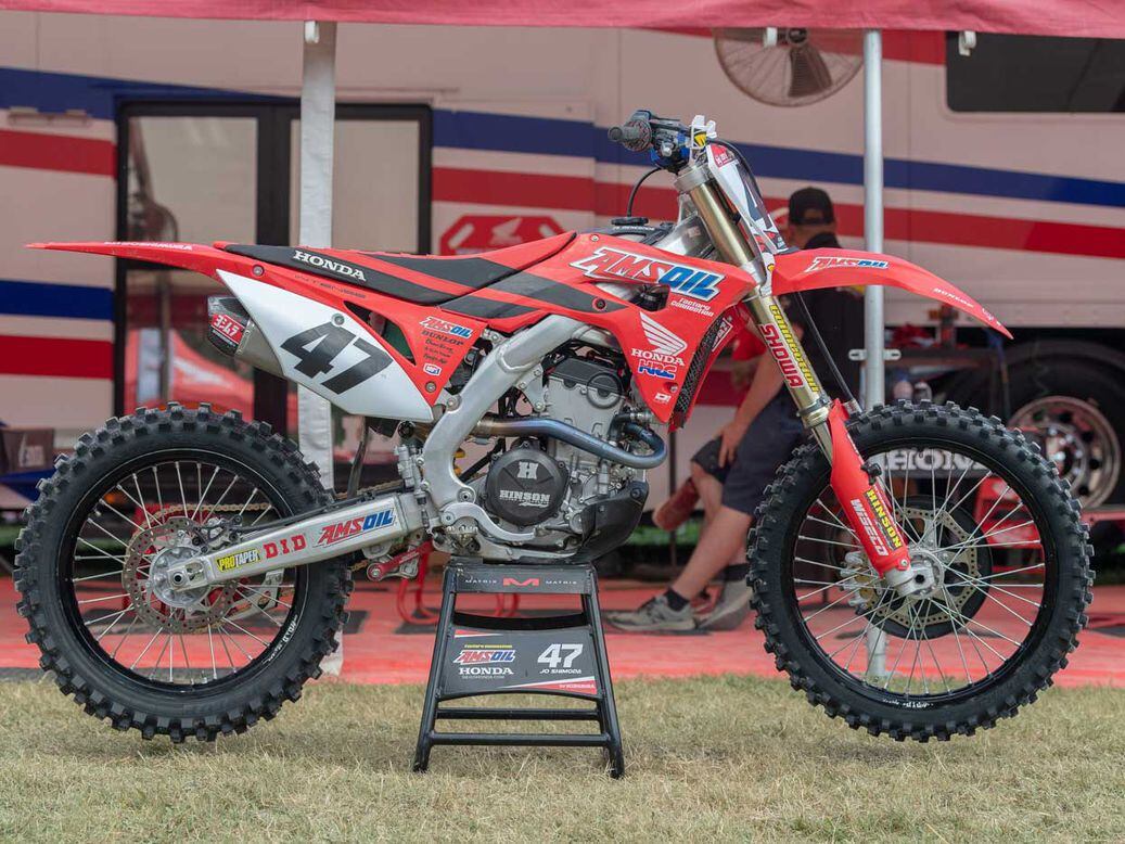 Factory Amateur Motocross Bikes—Jo Shimoda's Honda CRF250R | Dirt
