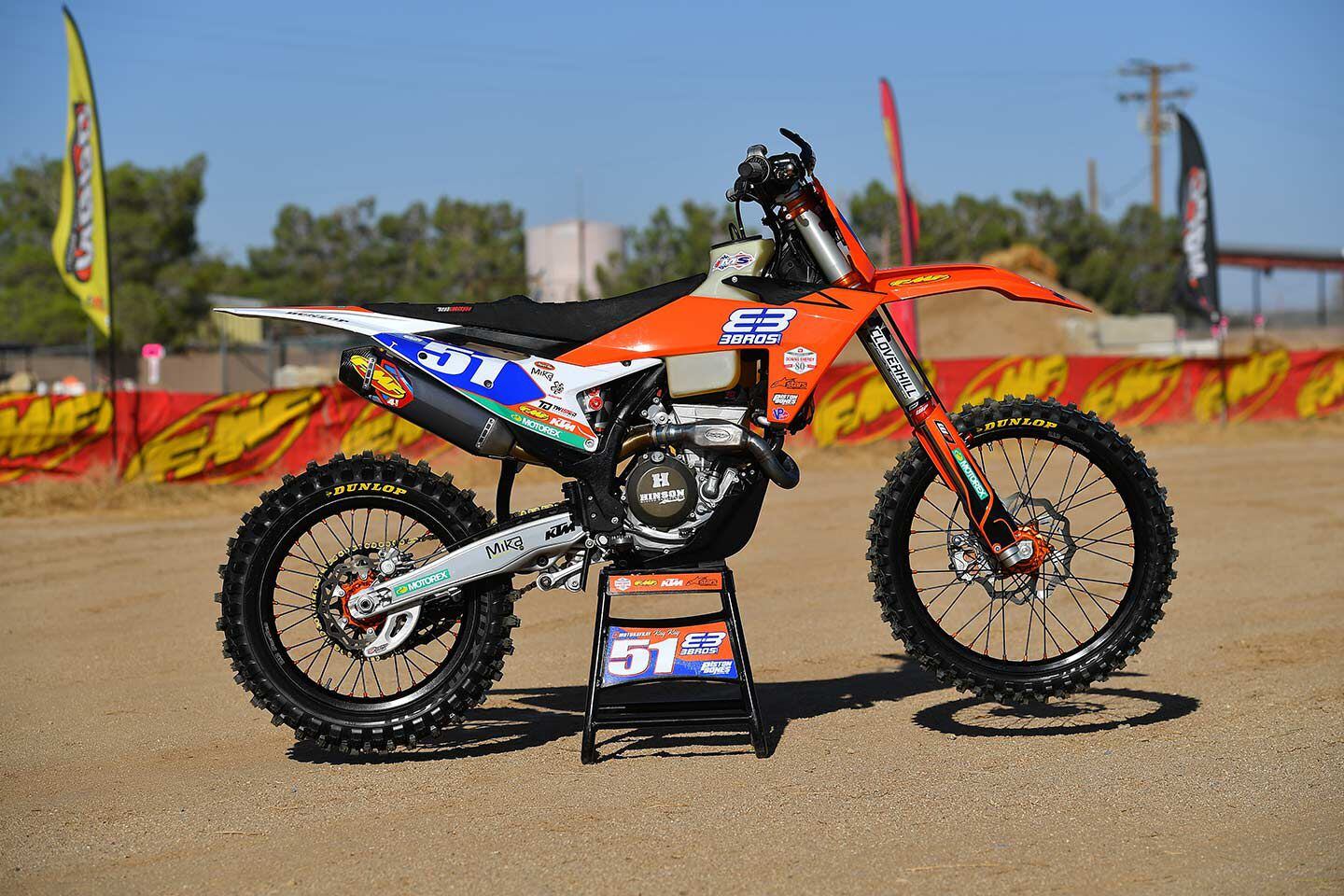 Off-Road Racebikes—Mikayla Nielsen's 2023 KTM 250 SX-F | Dirt Rider