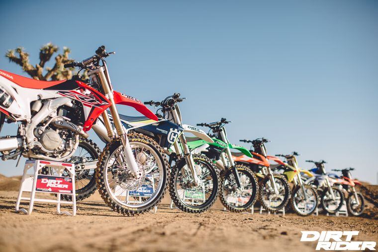 2016 450cc Motocross Shootout Dirt Rider