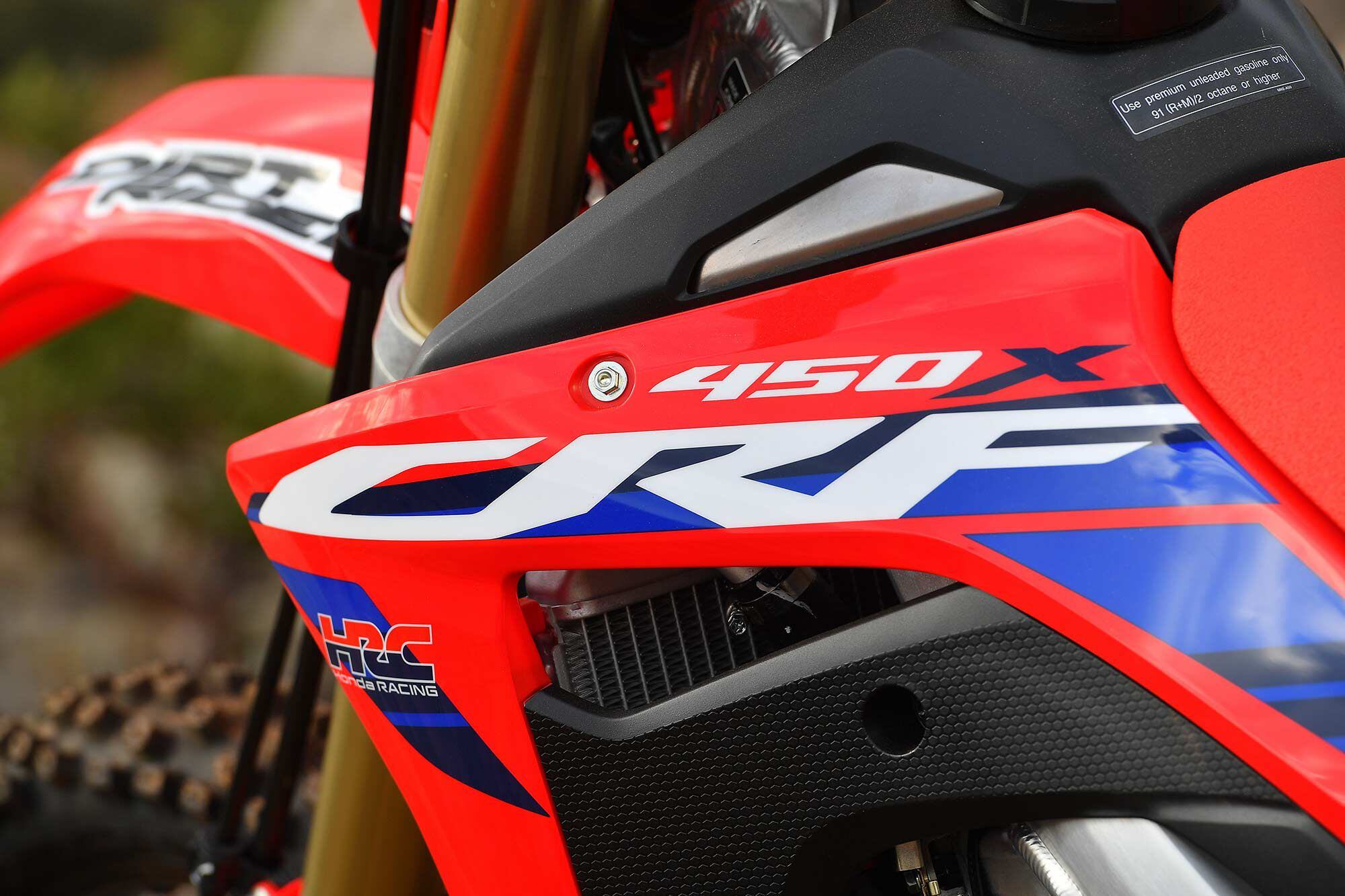 Gorgeous shroud decals and a new HRC logo are visible updates over the 2022 design.