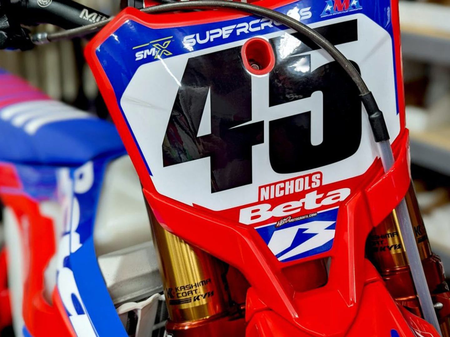 Beta USA Signs Colt Nichols for AMA Supercross in 2025 and 2025 Dirt