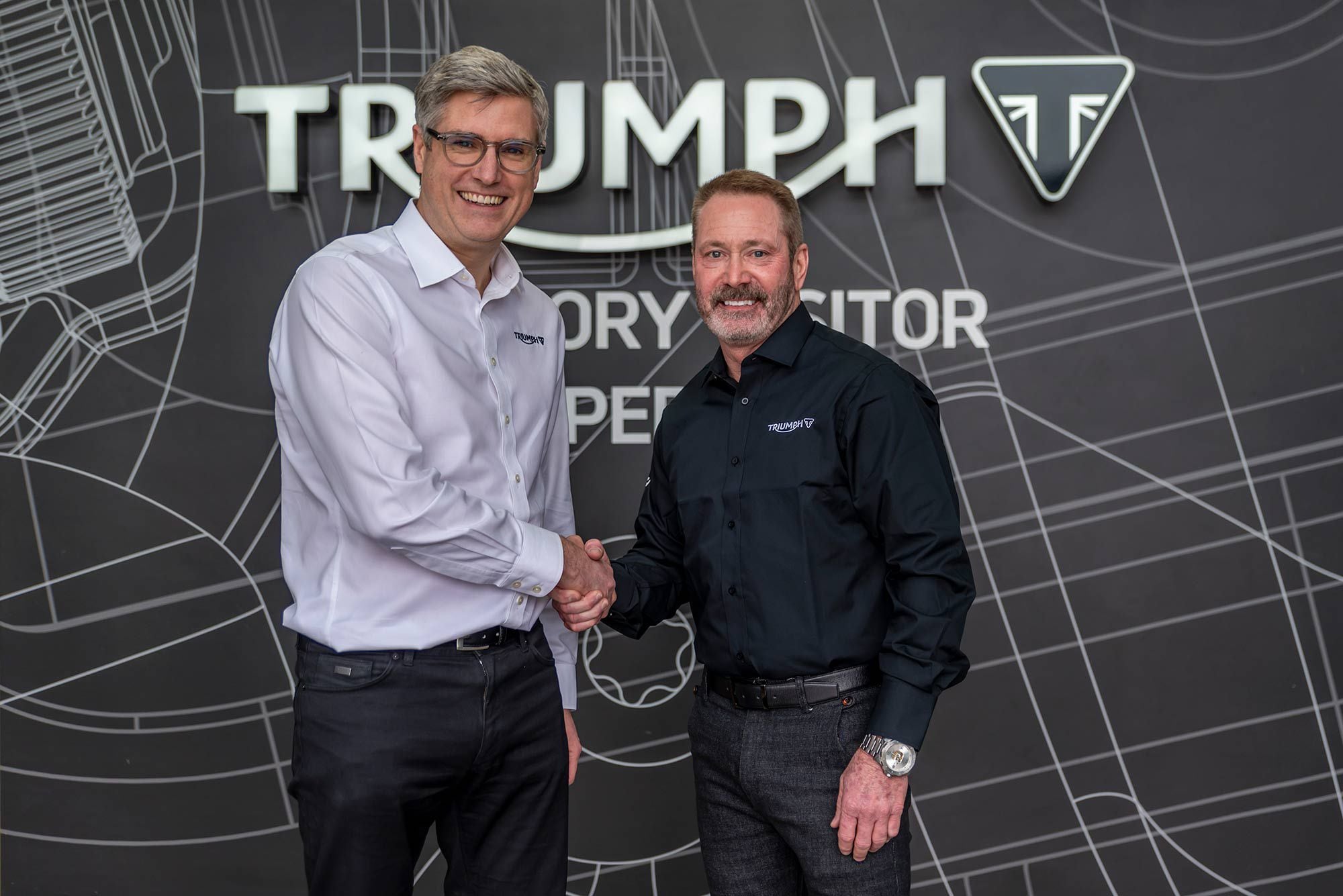 Bobby Hewitt (right) will serve as team principal, while Stephen “Scuba” Westfall (not pictured) has been named team manager.