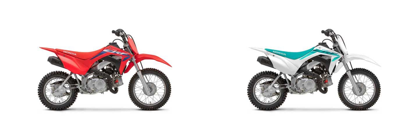 According to Big Red, its CRF110F is the industry’s top-selling dirt bike.