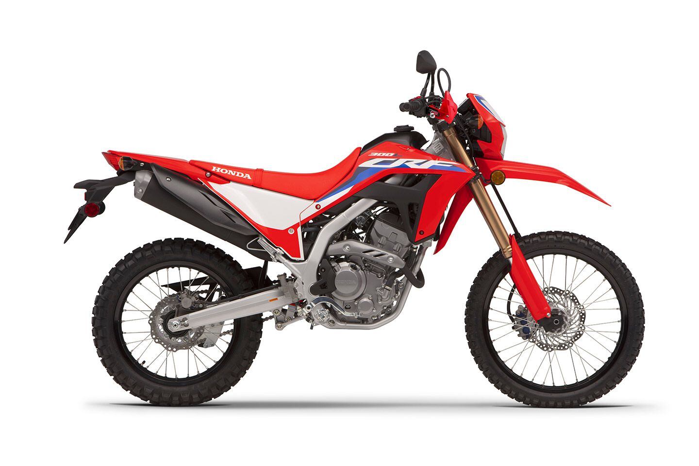 Two trims of the CRF300L are available including a standard ($5,399) and ABS-equipped version ($5,699).