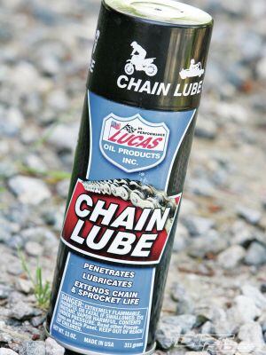 Lucas Oil Chain Lube Aerosol - Dirt Rider Magazine
