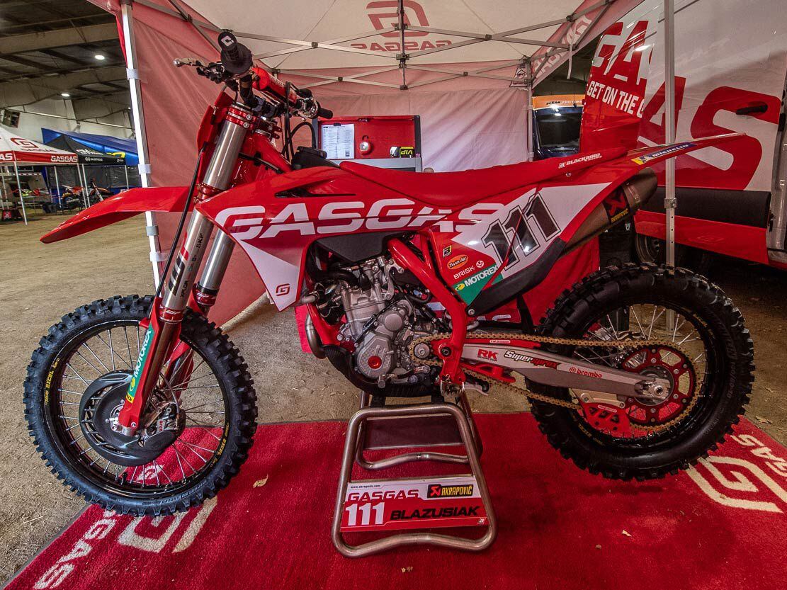 EnduroCross Racebikes—Taddy Blazusiak’s 2022 GasGas EC 350F Dirt Rider