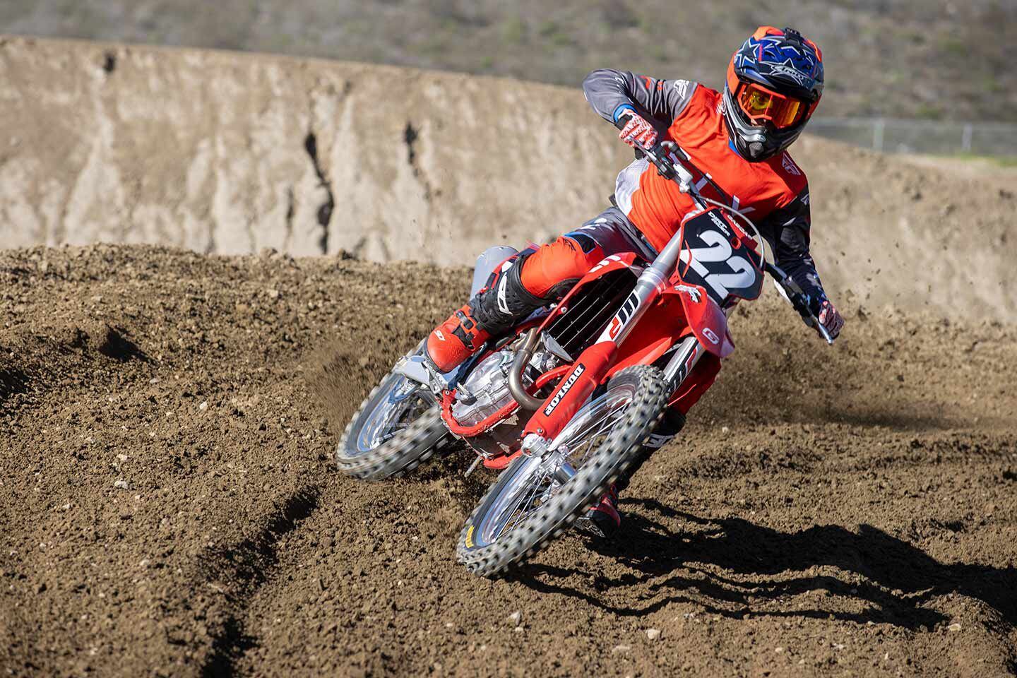 “The GasGas MC 250F is fun and easy to ride, making it a good option for an array of riders. It doesn’t tax you at the end of the day.” <i>—Michael Wicker</i>