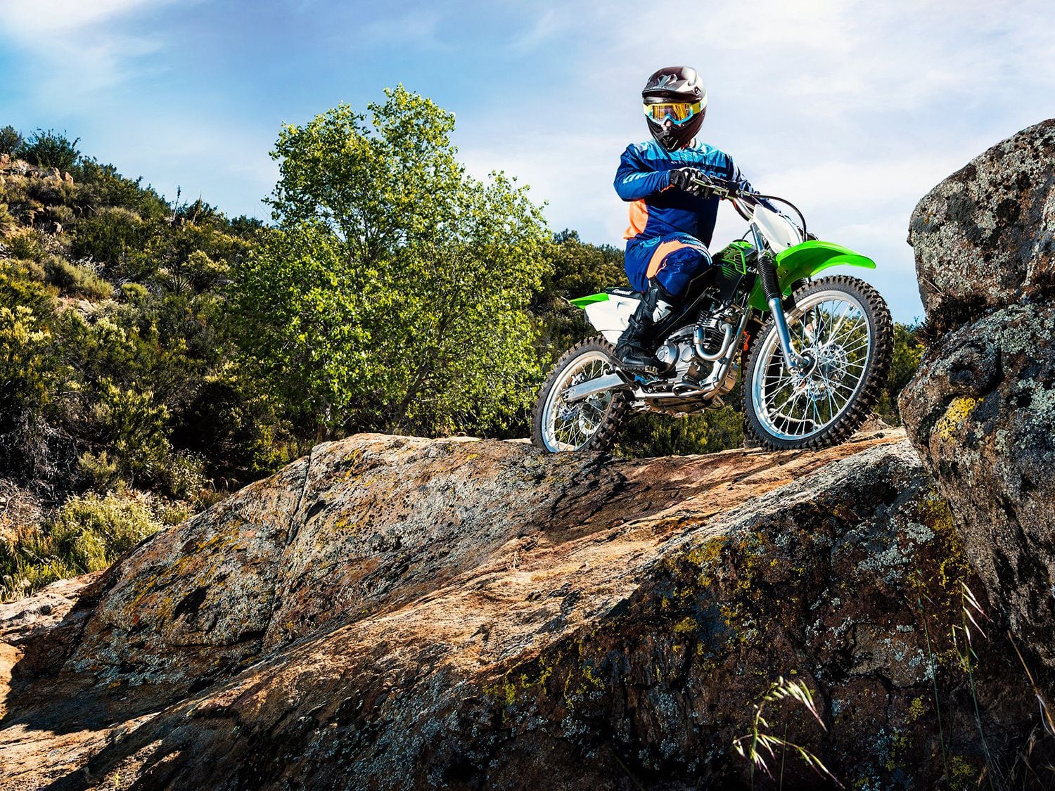 2020 Kawasaki KLX140G: $3,699