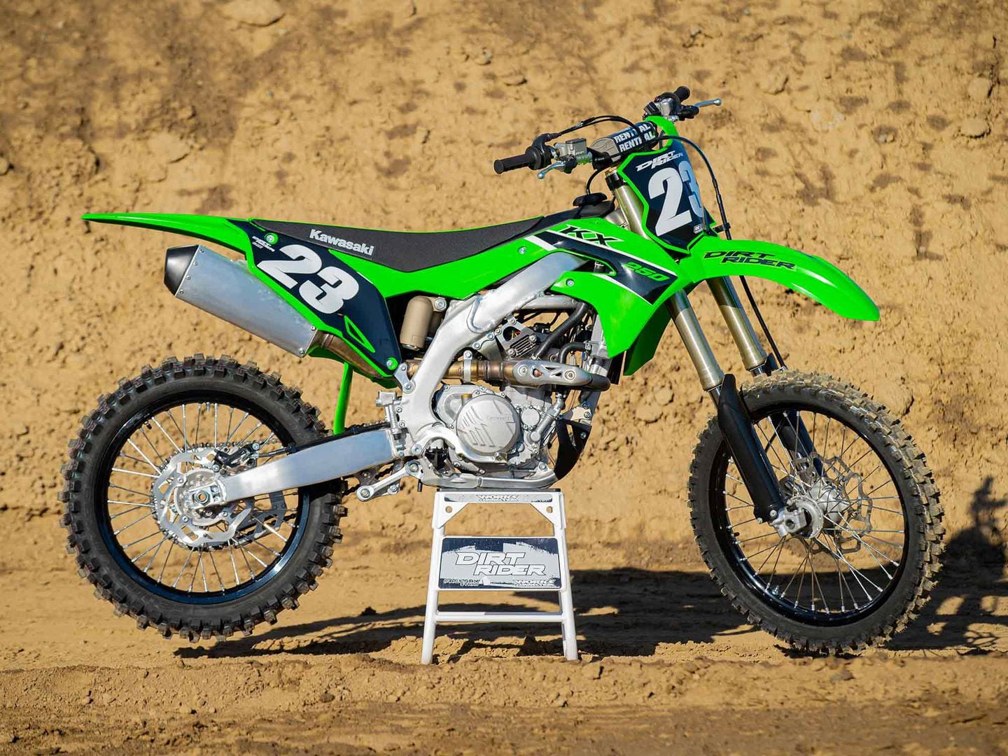 What s New on the 2023 Kawasaki KX250 Dirt Rider
