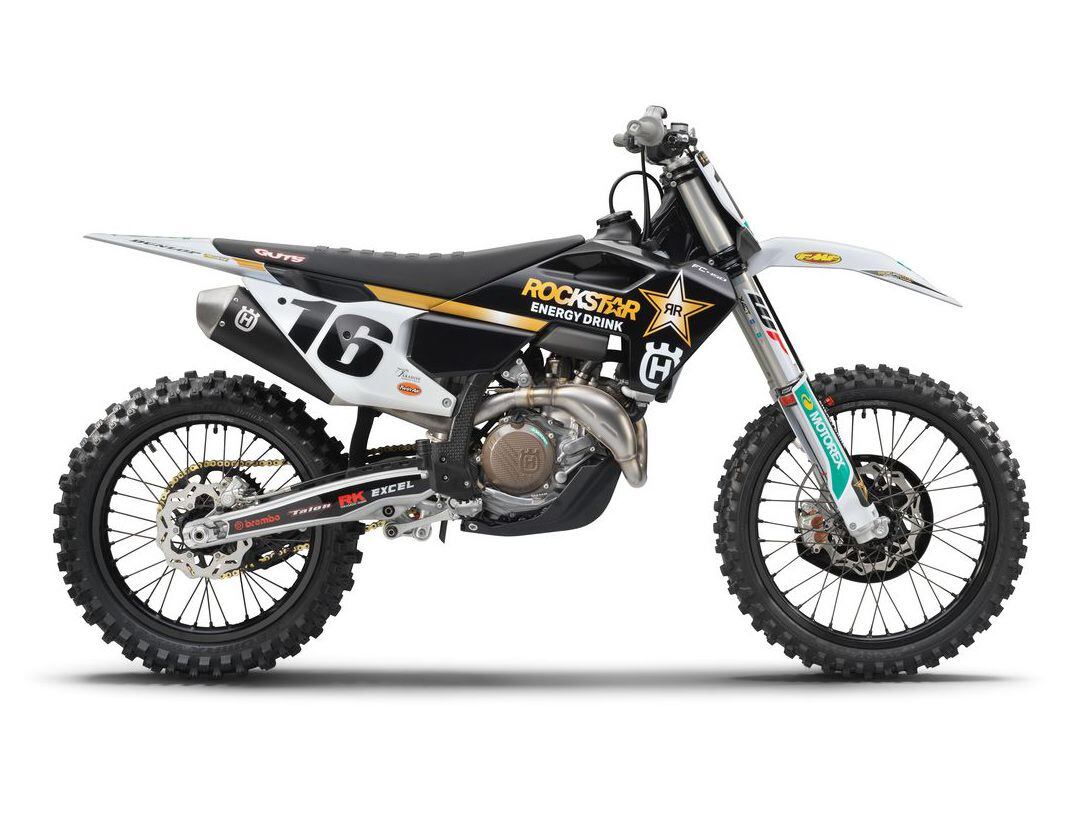 The FC 450 Rockstar Edition has been a staple in Husqvarna’s motocross lineup since 2018.