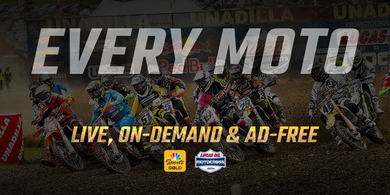 Nbc Sports Gold Offers Pro Motocross Pass Direct To Consumer Live Streaming Without Ads Dirt Rider