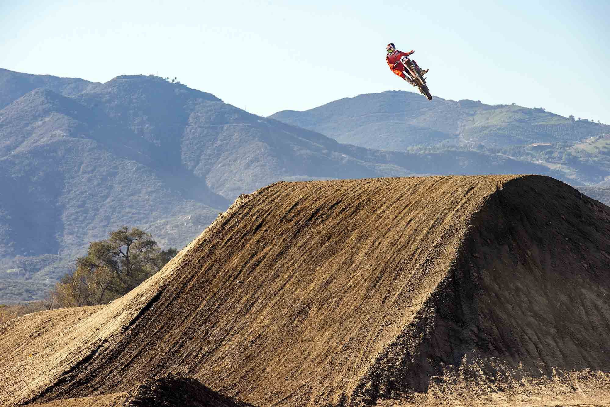 “GasGas just left well enough alone with the MC 450F this year. It could easily be a winner if you’re the rider it’s designed for.” <i>—Allan Brown</i>