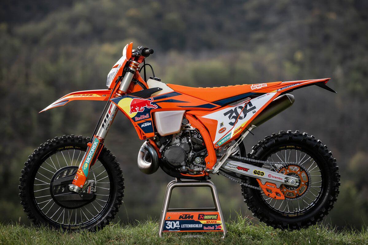The German rider will defend his FIM Hard Enduro World Championship title aboard the 2024 KTM 300 EXC, which is the same as the 300 XC-W model in the United States.