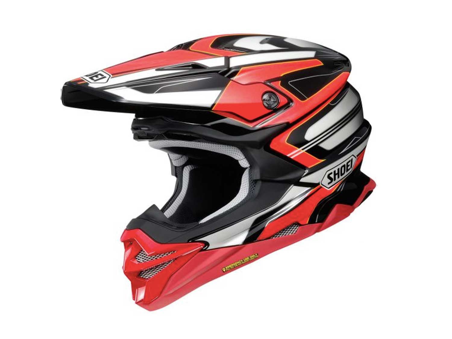 The Shoei VFX-EVO features Motion Energy Distribution System (M.E.D.S.) and is offered in 12 different colorways. The most expensive is the Brayton TC-1 (pictured) at $699.