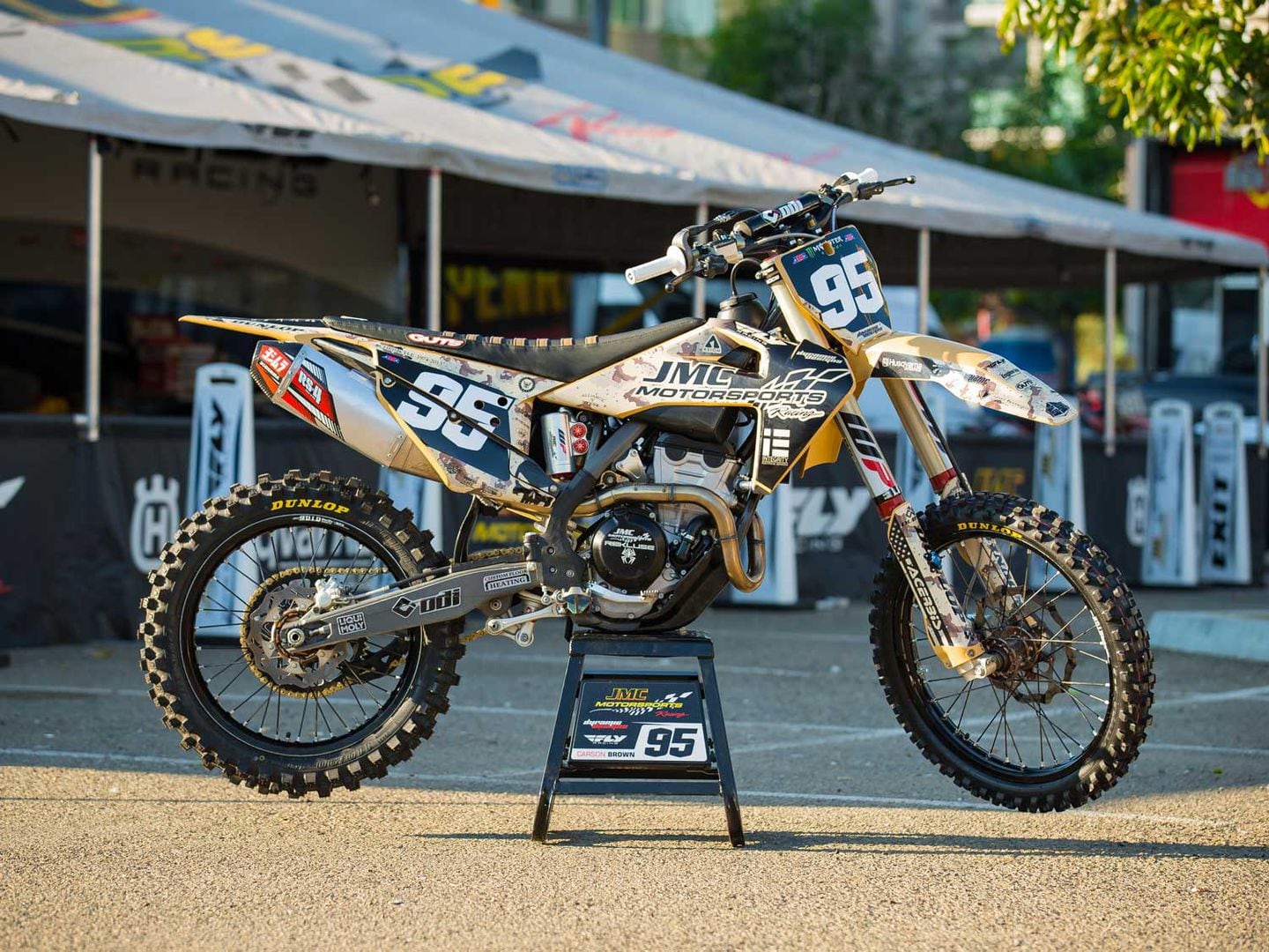 2020 Supercross Bikes—Carson Brown’s Husqvarna FC 250 Dirt Rider