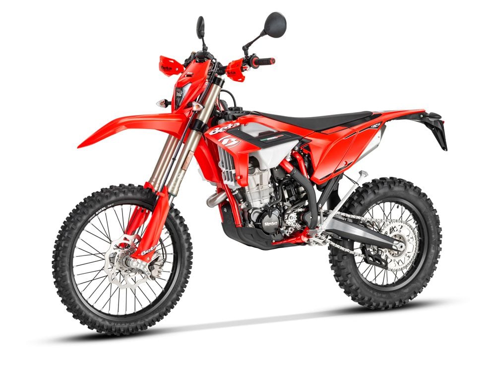 Unique in the marketplace is the 390 RR-S, though some will find this is the perfect Beta dual sport for them. With a smaller piston but significantly longer stroke than the 430 or 500, it promises good torque coupled with a lighter riding feel—something that’s always welcomed.