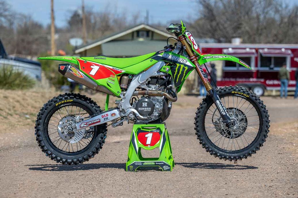 Factory Off-Road Racebikes—Grant Baylor's 2023 Kawasaki KX450X
