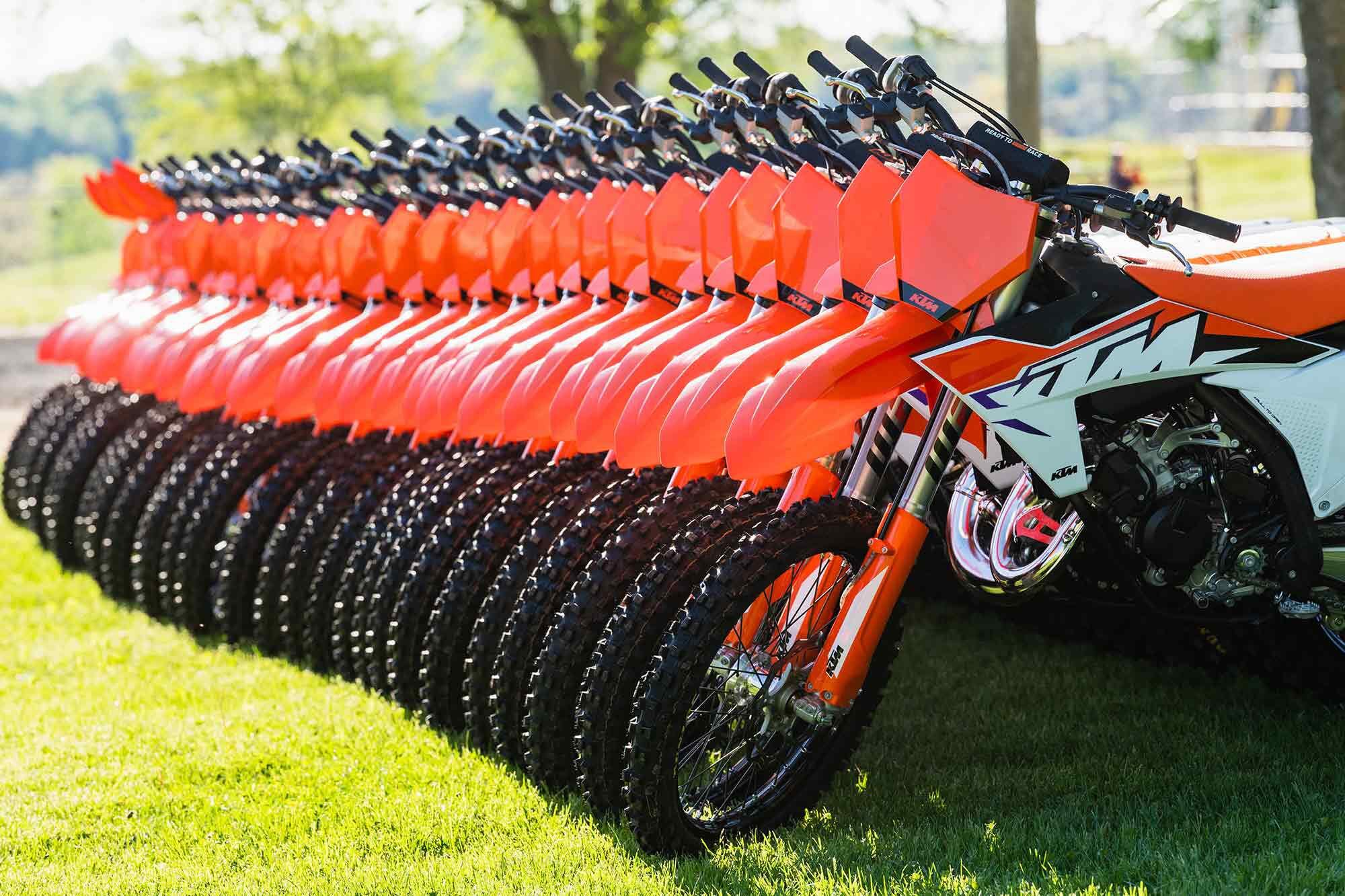 2023 KTM Motocross and Cross-Country Model Launch Photo Gallery