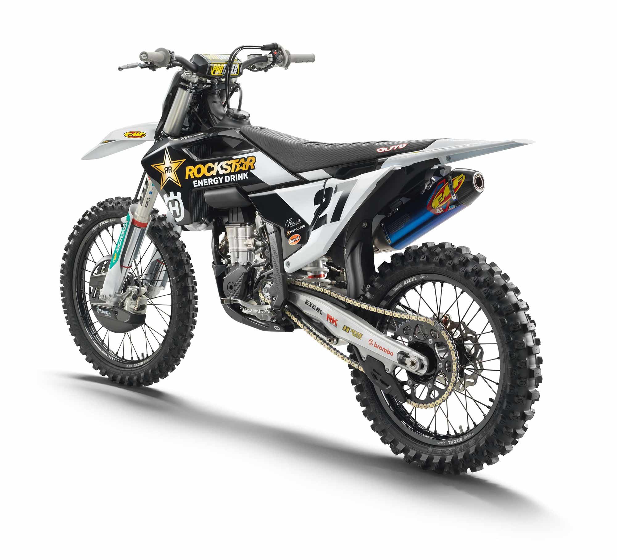 The FC 450 Rockstar Edition has been a part of the Austrian lineup since 2018 and continues to see improvements into 2023.