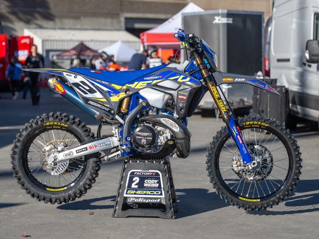 EnduroCross Racebikes—Cody Webb's 2024 Sherco 300 SE Factory