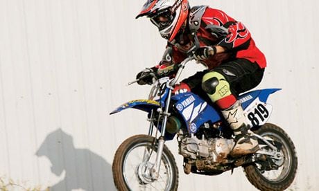 Jimmy Lewis' 2003 Yamaha TT-R90 | Dirt Rider