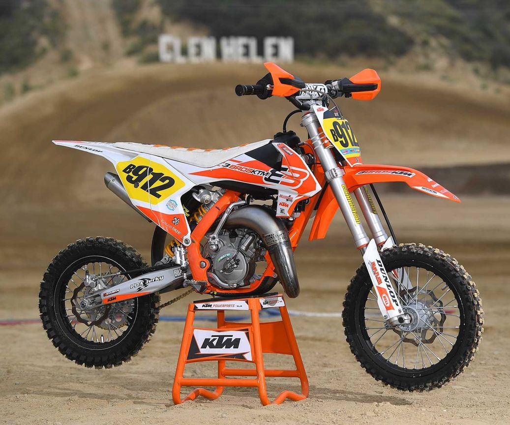 2019 Factory Off Road Bikes Caleb Tate s KTM 65 SX Dirt Rider