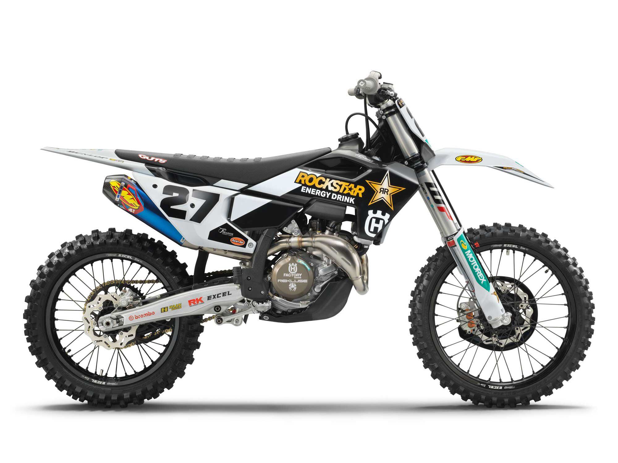 The latest FC 450 Rockstar Edition is coming to dealers early 2023.