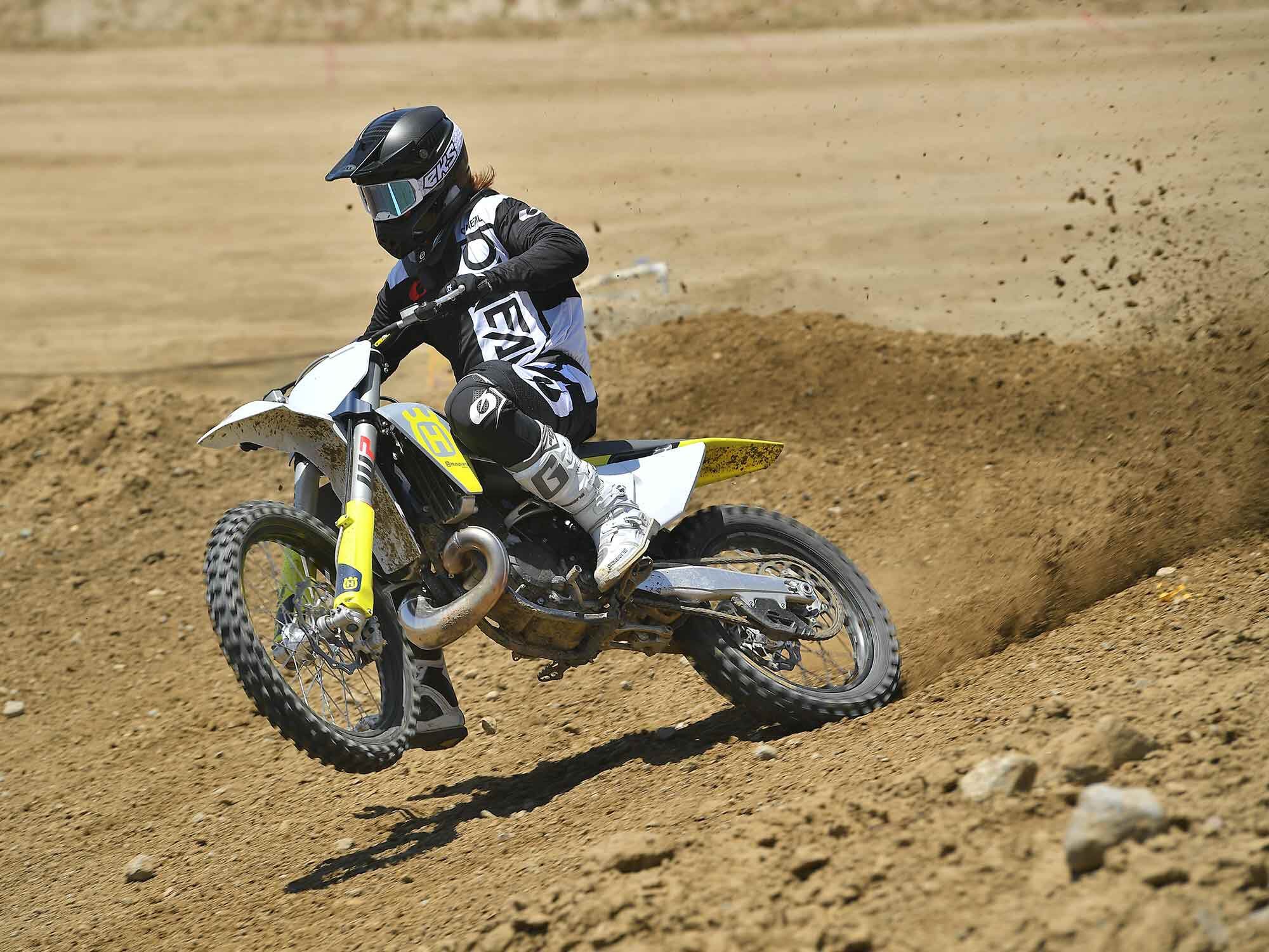 2022 Husqvarna TC125 Two Stroke TESTED - Motocross Action Magazine