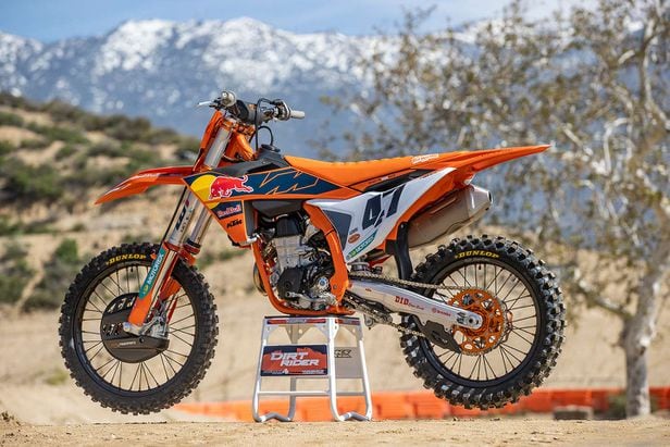2023 KTM 450 SX F Factory Edition Test Dirt Rider
