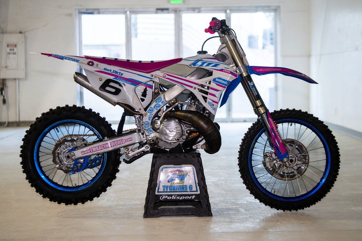 Off-Road Racebikes—Ty Cullins' 2022 TM EN 300