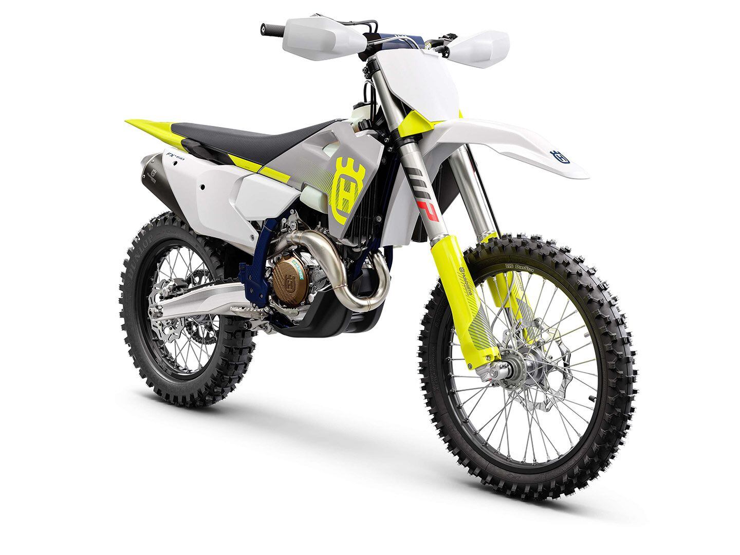 The trio of bikes have been given a grippier seat cover and slightly different radiator shroud graphics.