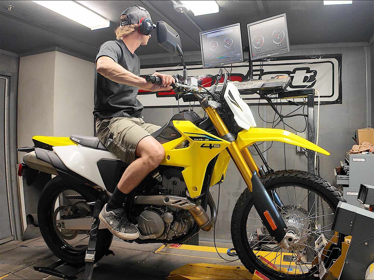 2025 Suzuki DR-Z4S’ Horsepower and Torque | Dirt Rider