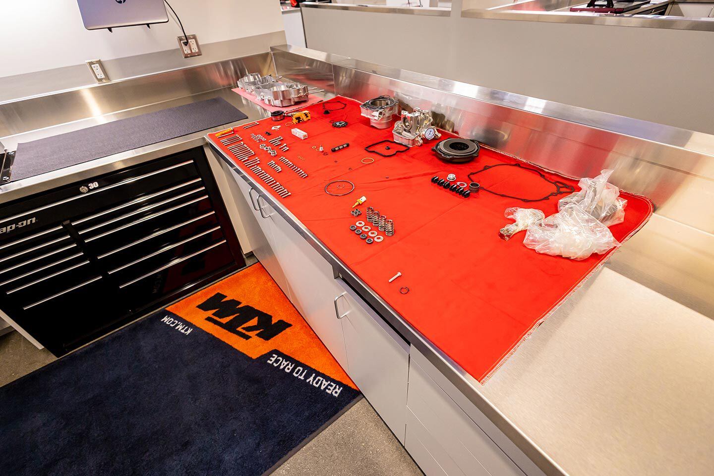 Organization is key when building engines.