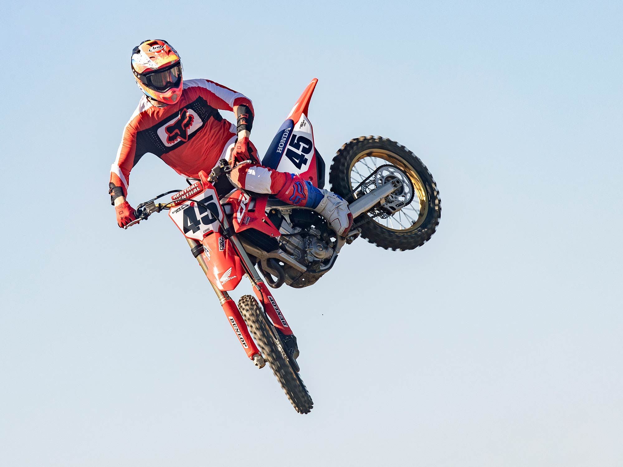 “The CRF450R is a love it or hate it machine.” <i>—Casey Casper</i>