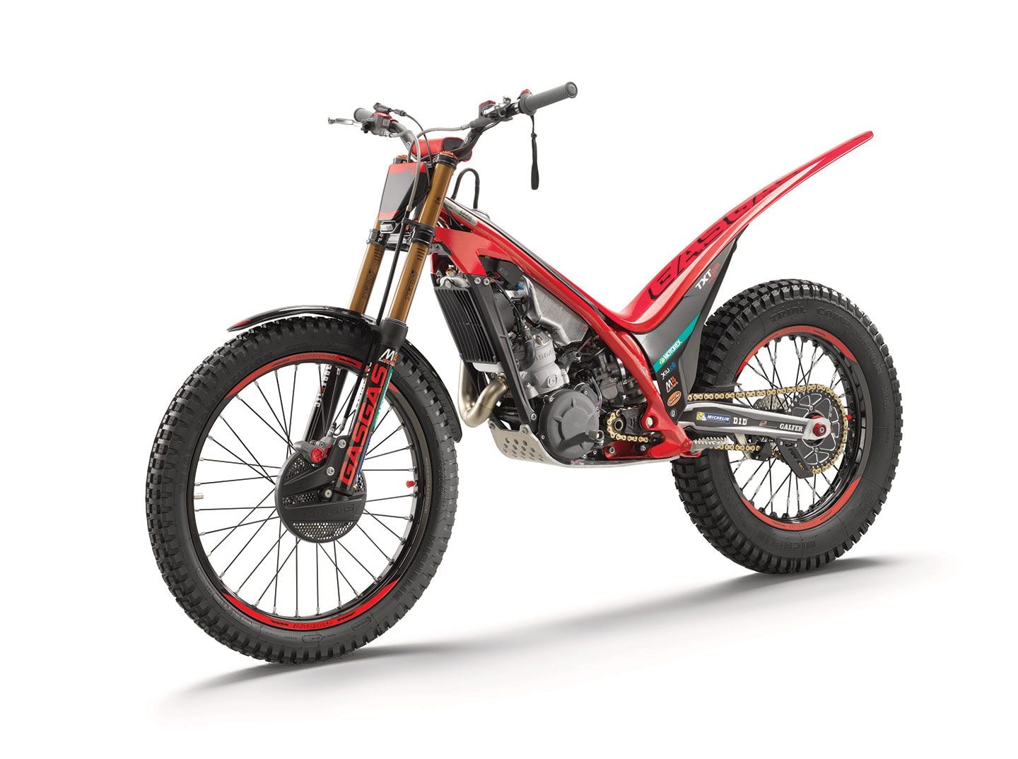 Gas trials top bike